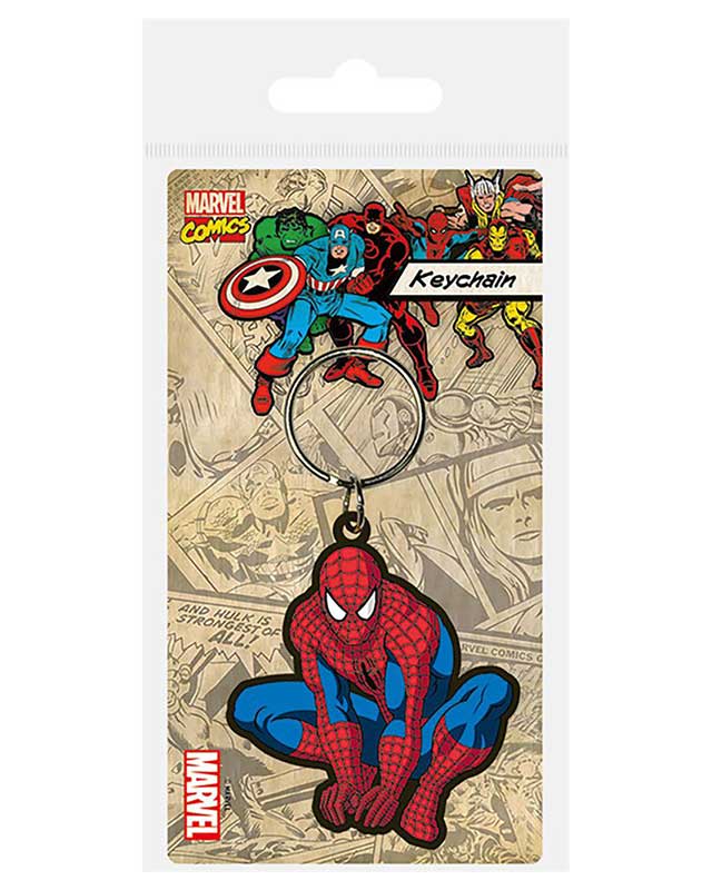 Marvel Comics PVC Keychain - Spider-Man Crouch