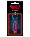 Stranger Things Metal Keyring - Retro Logo