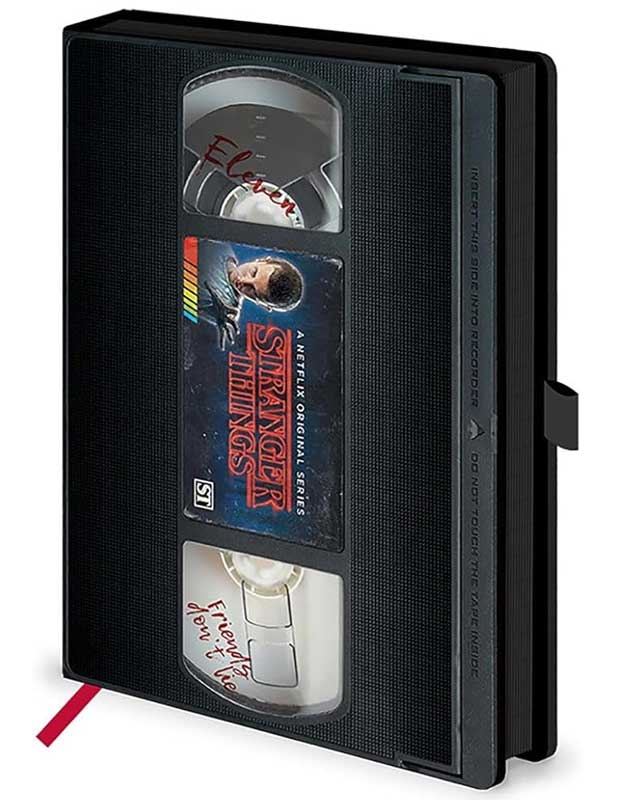 Stranger Things A5 Premium Notebook - VHS