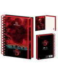 Stranger Things A5 Wiro Notebook - Vecna Sky