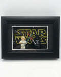 Mini Figure Frame - Luke Skywalker and Darth Vader - Duo
