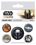 Star Wars: The Mandalorian 5-Piece Badge Pack - This Is The Way
