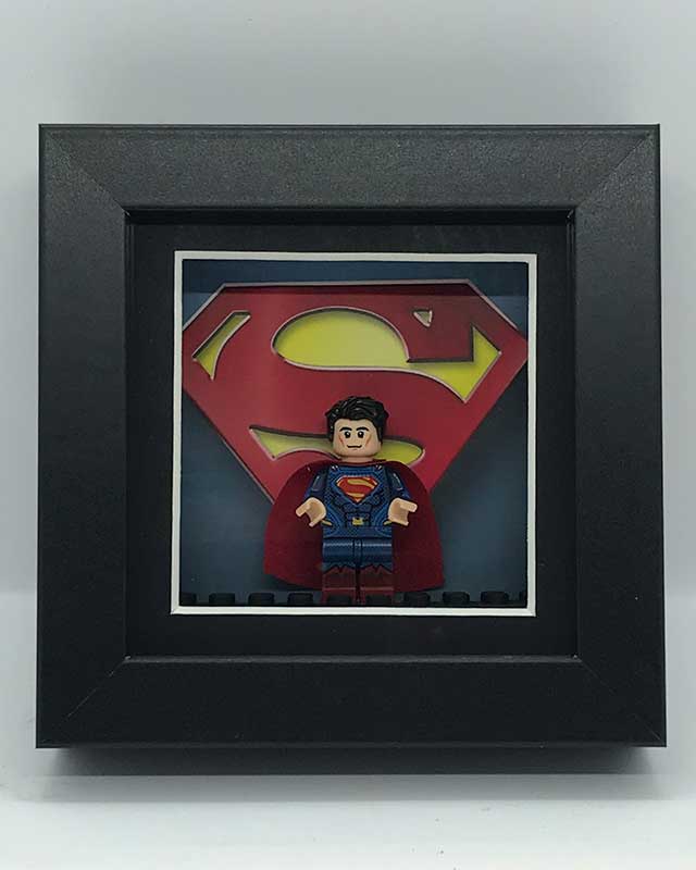 Mini Figure Frame - Superman - Single