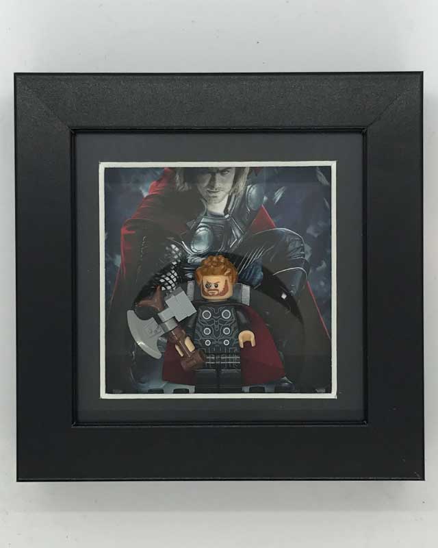 Mini Figure Frame - Thor - Single