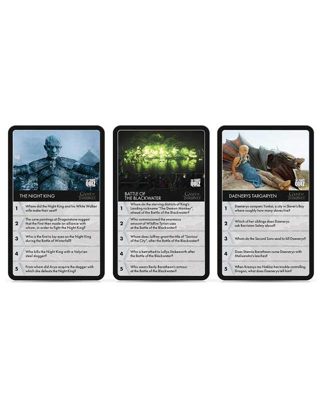 Top Trumps Ultimate Quiz - Game of Thrones Edition