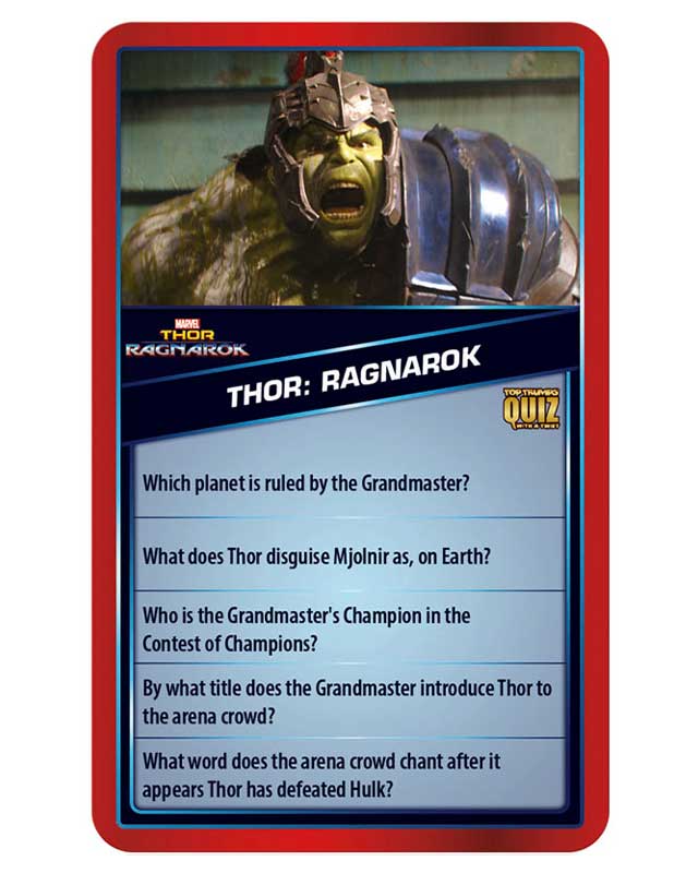 Top Trumps Ultimate Quiz - Marvel Edition