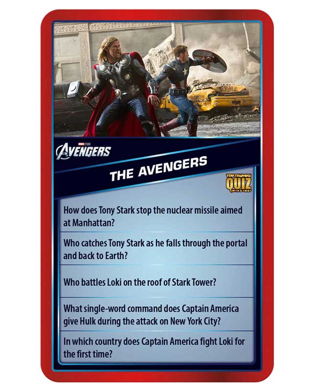 Top Trumps Ultimate Quiz - Marvel Edition