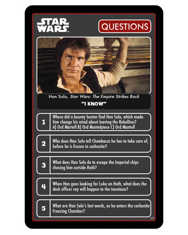 Top Trumps Ultimate Quiz - Star Wars Edition