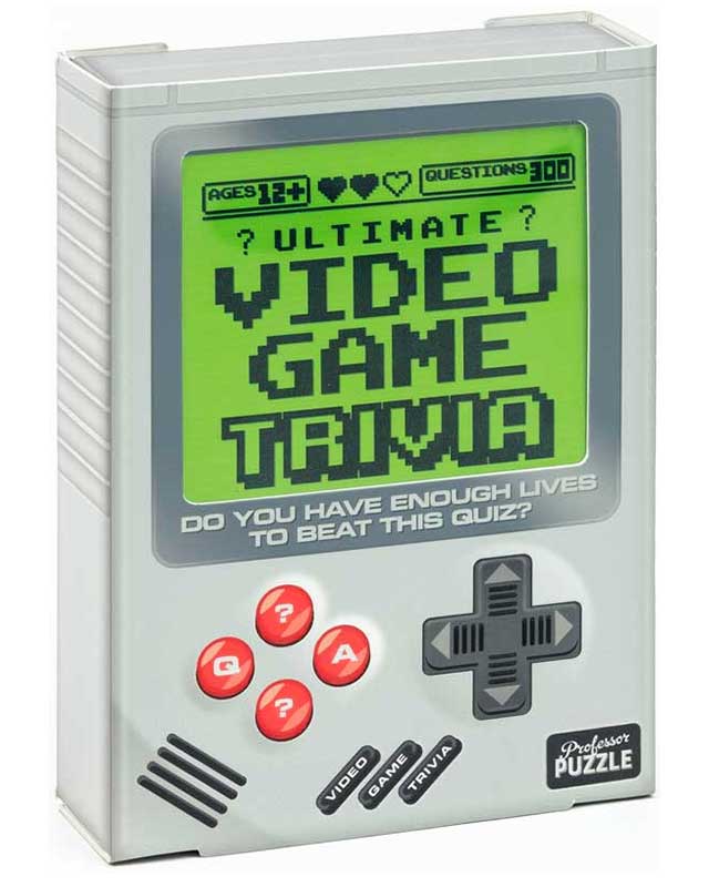 Trivia Video Game Ultimate Video Game Trivia - Card Game Quiz – Playback Video Ltd