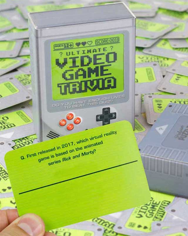 Video Trivia Ultimate Video Game Trivia - Card Game Quiz – Playback Video Ltd