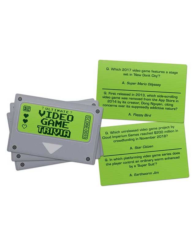 Ultimate Video Game Trivia - Card Game Quiz