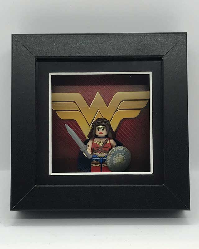 Mini Figure Frame - Wonder Woman - Single