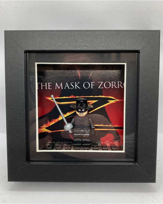 Mini Figure Frame - The Mask of Zorro - Single